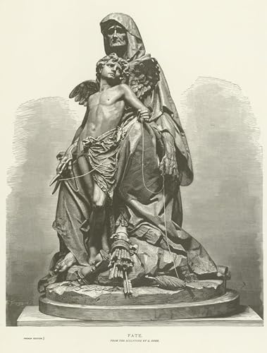 Gustave Doré Allégorie du destin tableau décoration murale salon chic 60x90