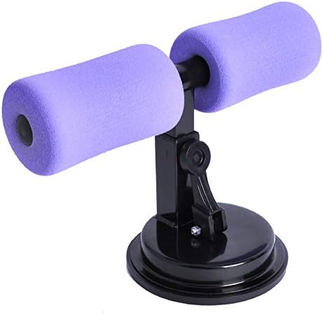 Sit-Up Bar Equipment, Sit-up Bracket Assist Device Exercise Equipment for Yoga Fitness Exercise Body Waist Belly Multifunction Adjustable with Foot Holder&Suction Cup