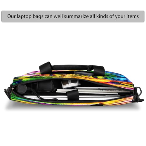 Bolso Maletín para Laptop 16 pulgadas Colorful Animals Tiger miniatura 4