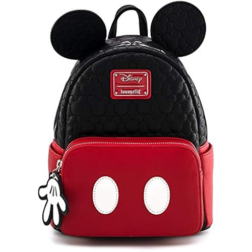 Loungefly Disney Mickey Mouse Quilted Cosplay Mini Backpack