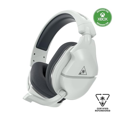 Image of Turtle Beach Stealth 600 Gen 2 USB Wireless Amplified Gaming Headset - Licensed for Xbox Series X|S, & Xbox One - 24+ Hour Battery, 50mm Speakers, Flip-to-Mute Mic, Spatial Audio - White (Renewed)