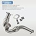 JDMSPEED New Turbocharger Y-Pipe Up Pipe Kit With Gasket Replacement For Ford 6.0L Diesel 2003-2007 Replaces# 5C3Z6K854CA 679-011 679-012 1846581C1