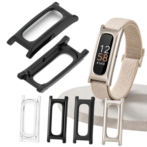 [DIANX] For �O�[�O�� Fitbit Air �Ή� �t���[���J�o�[ PC�f�� �r���v�x�[�� �P�[�X ���^ �y�� �ϏՌ� ���h�~ �����p�x�[�������O �X�i�b�v�I���� ��t�ȒP for Fitbit Air�p�A�N�Z�T���[ �֊��p�t���[�� [���s�A���i