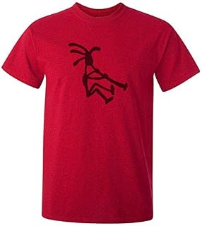 Kokopelli didgeridoo tshirt, ideal music festival clothing, premium soft cotton ethical tee, available in a range of colours