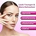 Retinol Eye Cream Balm, Hydrating Under Eye Care Daily Wrinkle Cream, Infused with Caffeine to Smooth and Hydrate Skin, Eye Serum for Anti Aging Reduce Wrinkles, Puffiness and Bags Under Eyes, 0.28 oz