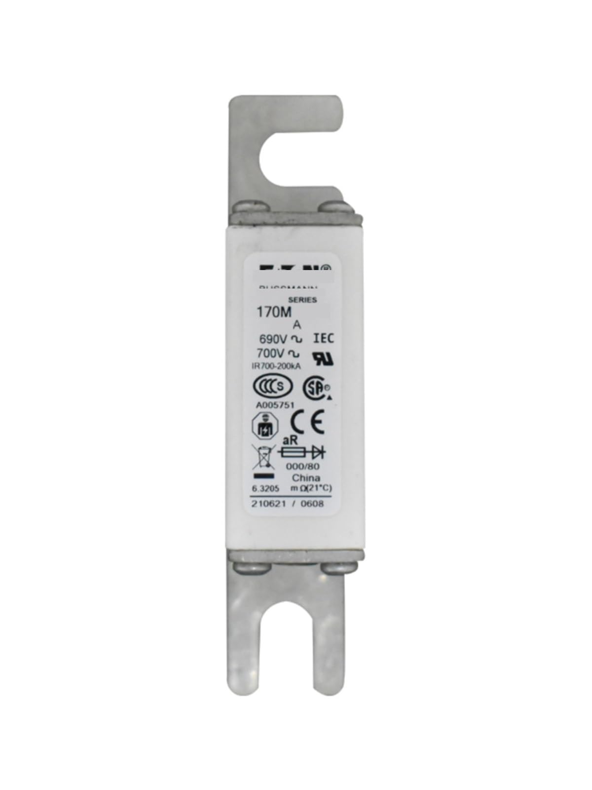 Fusible 170M6150 haute puissance pour module d'alimentation électrique - 3