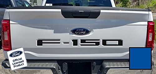 Miniatura 3 de Decal Mods Calcomanías de inserción para portón trasero con letras y incrustaciones (calcomanía delgada) para Ford F150 (2021-2022) (rojo) - CR