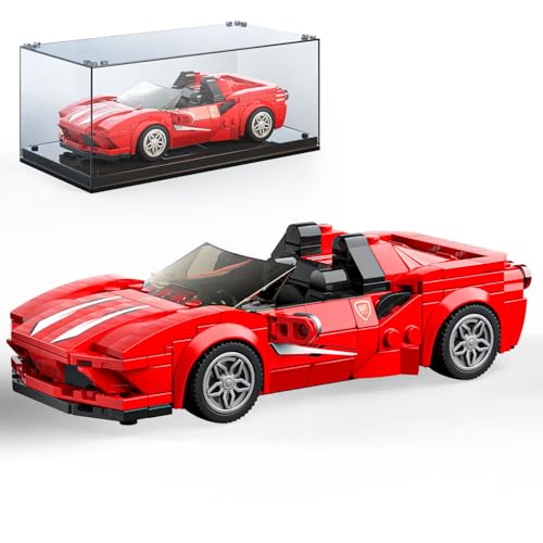 Mould King Speed Champion F8 Models Building Toys with Display Case, 27041 Classic Model Car Kits Toys Building Kits for Adults and Kids 8+ (332 PCS)