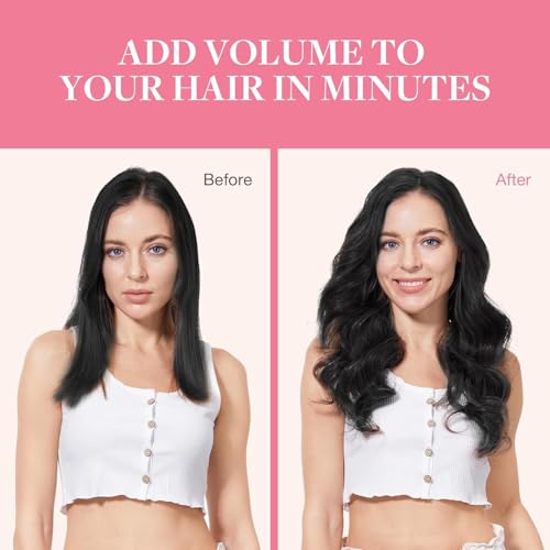 Image of GOO GOO Seamless Clip in Hair Extensions Real Human Hair Remy Extensions