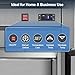 Tylza Commercial Refrigerator and Freezer Combo, 48