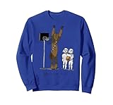 Star Wars Chewbacca Basketball Who Invited Him Sweatshirt, Unisex für Erwachsene, Königsblau, XXL