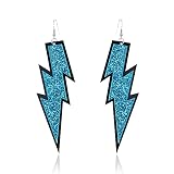 GBAHFY Women 80s Earrings Retro Earrings Dangle Earrings Neon Earrings for 80s Party Costume Accesso