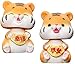 Figurines de tigre de voiture Statue de mascotte: 2 pièces 2022 Tigre du zodiaque chinois secouant la tête Figurines de tigre Figurine de tableau de bord de voiture chanceuse pour la décoration