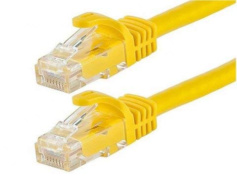 S-TEK High Speed [2m/6.6 Feet] RJ45 cat6 Ethernet Patch Cable LAN Cable Compatible for PS4/PS3, Nintendo Switch, Raspberry Pi 4, Smart TV, Computer, Modem, Router, White