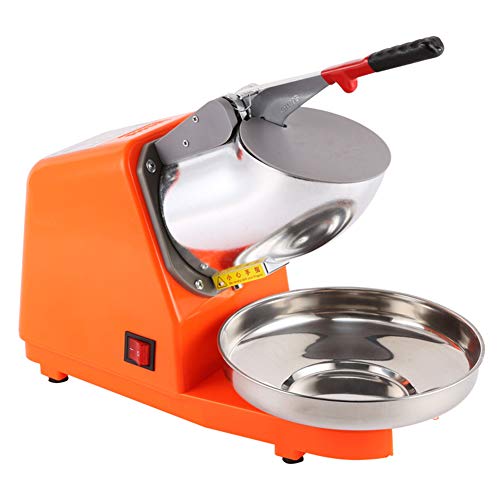 Yolu Electric Ice Shaver Crusher Machine for Home, 300W Snow Cone Maker Shaved Ice Maker