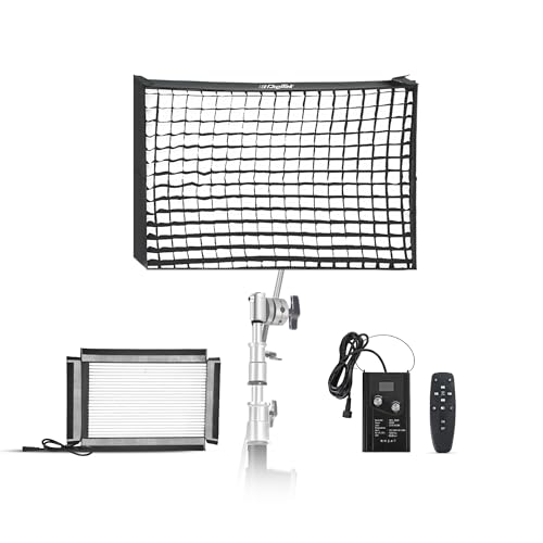 Image of Digitek(DFFL 6090) 200W Bi-Color Flexible Fabric LED Video Light with Remote & App Control, 1536 LEDs, 2700K-6500K±200K, 0-100% Dimming, 120 Beam Angle, 18000LM, Includes X Bracket, Diffuser