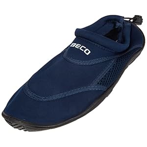 BECO Badeschuhe / Surfschuhe für Damen und Herren marine 46