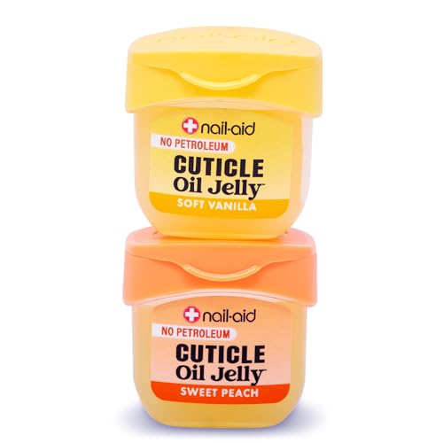 Nail-Aid Cuticle Oil Jelly, Press-On Friendly Non-Drip Cuticle Treatment for Dry Cracked Cuticles and Hangnails, Collagen + Vitamin E, CleanClick™ Secure Flip-Top Cap, Petroleum-Free - Image 5