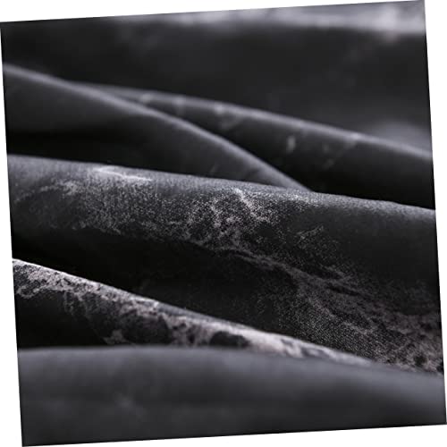 Levemolo Protetor de tecido para colchão de algodão e poliéster preto com tecido felpudo Xxcm Proof