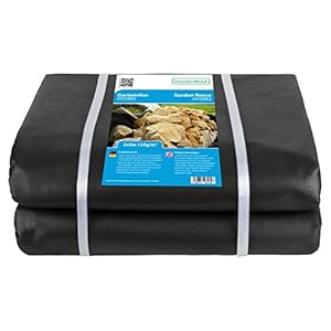GardenMate Worteldoek 125g/m² HYDRO met zeer hoge waterdoorlaatbaarheid – anti-onkruiddoek premium – extreem scheurvast…