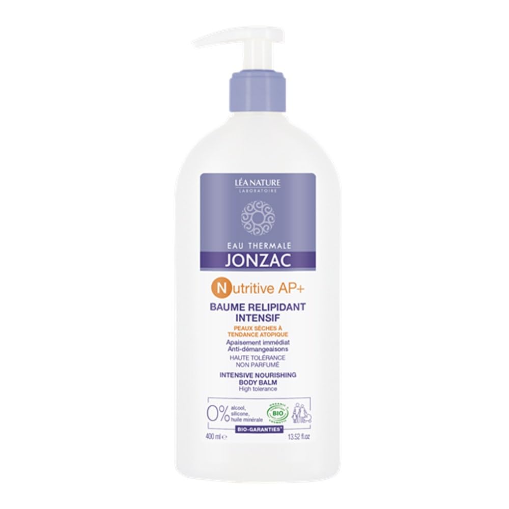 Eau Thermale Jonzac Nutritive AP+ Intensive Lipid-Replenishing Balm Organic 400ml