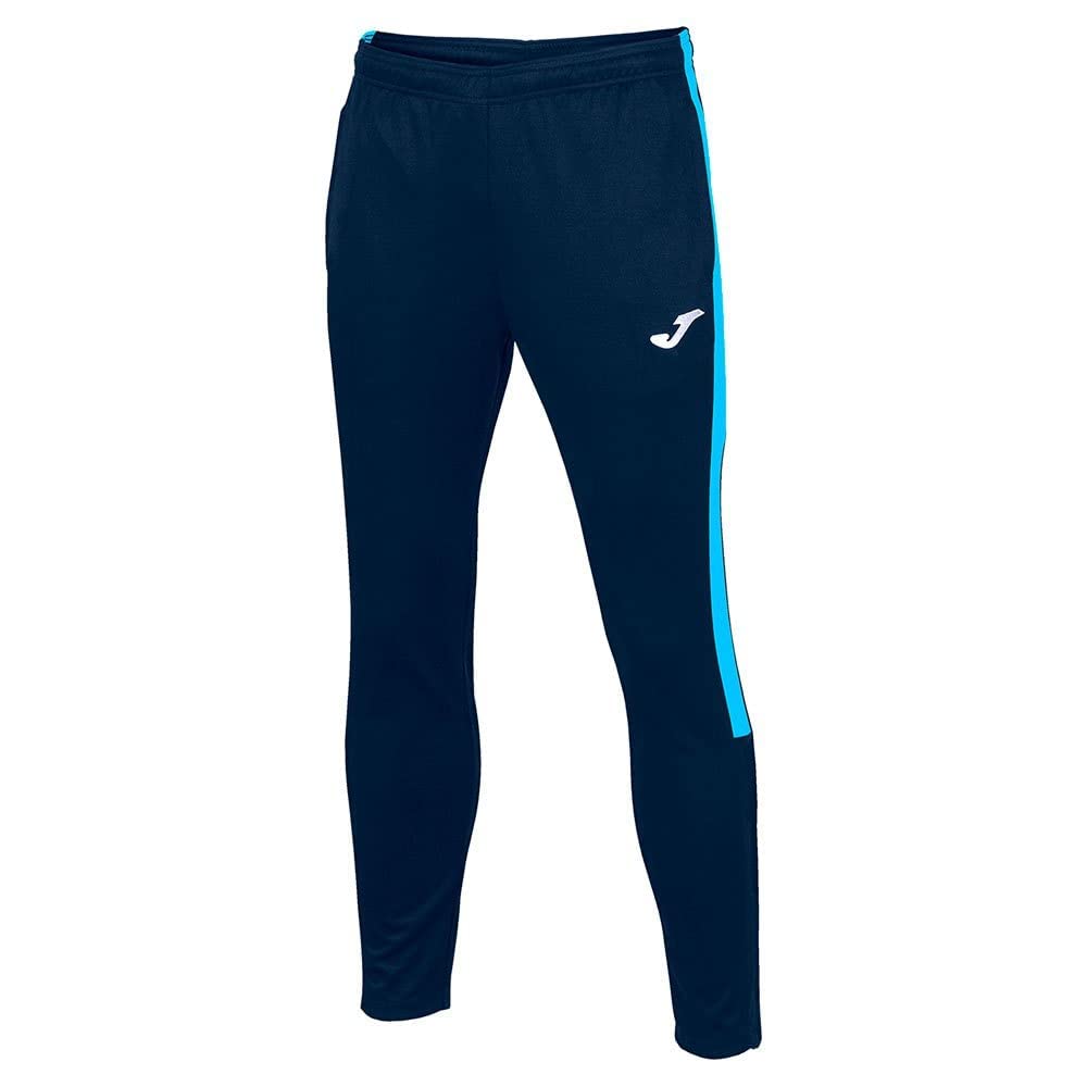 Joma Men's Eco Championship Long Trousers Sports, Neon Turquoise Navy, 6XS