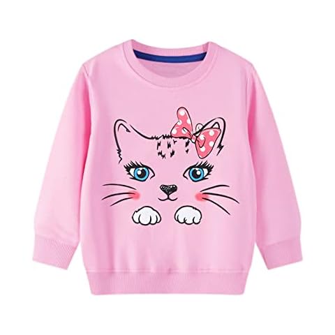 LXKA Pink Kids Long Sleeve Jumper Cover