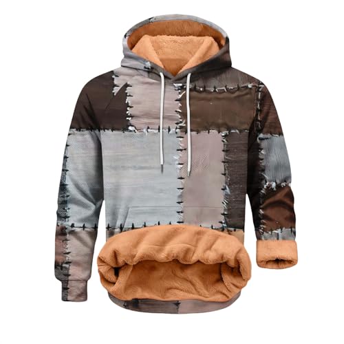 Sudadera de invierno roja hombre larga para caminatas y rutinas diarias al aire libre 3