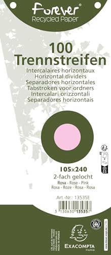 Fiches intercalaires Exacompta Forever pour structurer vos classeurs encombrés