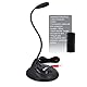 BIGtec Mikro Mikrofon PC Computer Laptop Smartphone Handy Tablet Stand-Mikro Standmikrofon Standfuß Ständer Mic Micro Tisch Büro Office Studio Spiele VoIP 3,5mm Klinke Flexibler Schwanenhals