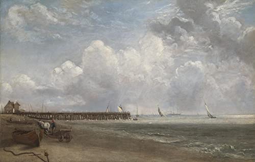 Impression d'art John Constable Jetée de Yarmouth tableaux de décoration 60x90cm