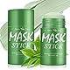 2 Stück Green Mask Stick,Green Tea Deep Cleanse Clay Mask,Grüner Tee Purifying Clay Stick,Deep Cleansing SmearingStick,feuchtigkeitsspendende grüne Tee -Gesichtsmaske,Deep Cleansing Smearing