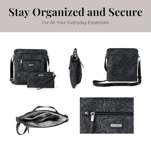 Image of Baggallini womens Go Bagg With Rfid Phone Wristlet