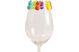 Pineapple Model Glass Marker 6pcs Set Charms