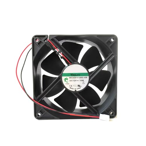 Ventilador MEC0381V1-000U-A99 para refrigeración de equipos con conexión de 2 pines