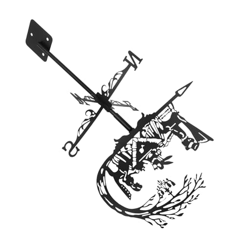 SEWOART Girouette Décorative À 4 Pattes en Forme De Coq Indicateur De Direction pour Jardin