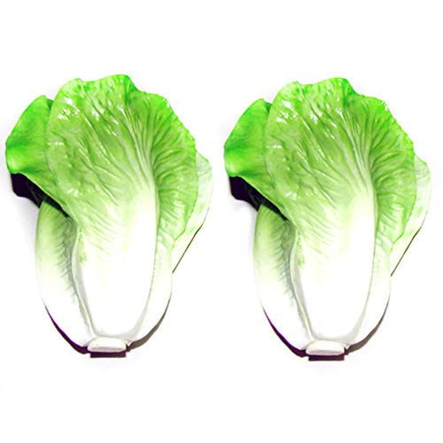 Generic Faux Lettuce Artificial Vegetables House Kitchen Party Decor Great Quality 2 Style