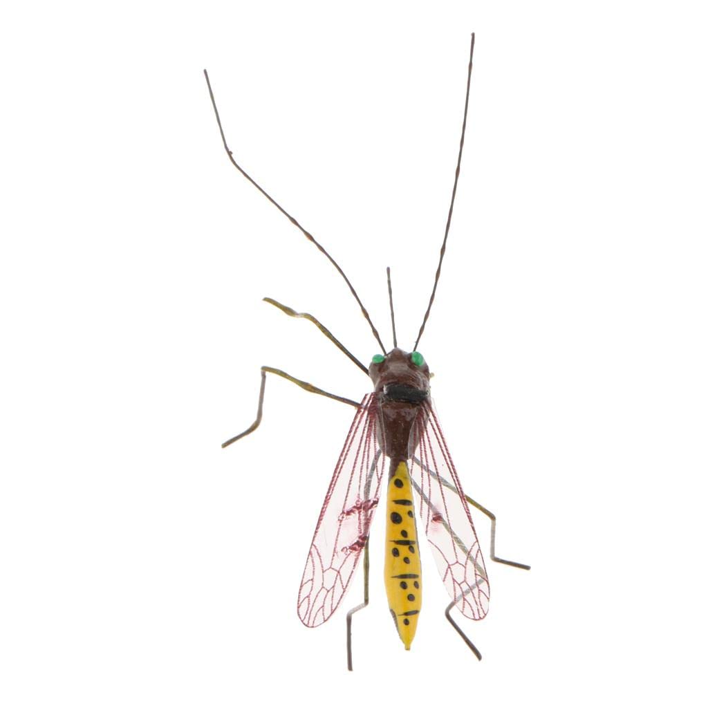 Fly Fishing Flies Dry Flies Artificial Bait Lure Mosquito/Halloween Decor-picture-29