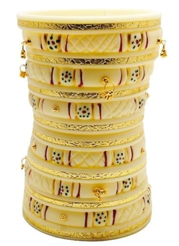 See full amazon price history chart for The Handmade Craft New Shimmering Attractive Designer Rajasthani Rajputi Handcrafted 7 Cut Ivory Chooda/Chuda/Choora/Bangle Set for Wedding, Marriage, Anniversary, Party and Engagement.(2.4) The Handmade Craft New Shimmering Attractive Designer Rajasthani Rajputi Handcrafted 7 Cut Ivory Chooda/Chuda/Choora/Bangle Set for Wedding, Marriage, Anniversary, Party and Engagement.(2.4) (B0CSG8PBMZ) Amazon Price History, Amazon Price Tracker