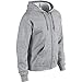 Gildan Heavy Blend Unisex Adult Full Zip Hooded Sweatshirt Top (S) (Sport Grey)