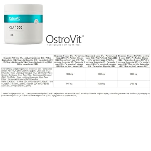 Ostrovit CLA 1000 180 caps - Image 5