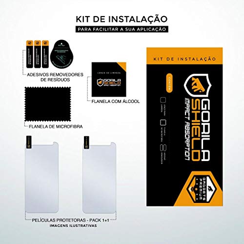 Kit Capa Armor e Película Nano Vidro para iPhone XR - Gshield