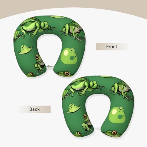 Almohada cervical de espuma viscoelástica negra miniatura 3