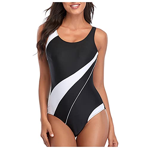 Traje De Baño Una Pieza Escote V Profundo Correas Ajustables Bañador Natacion Piscina Bañador Deportivo Reductor Tallas Grandes Escote Profundo Team Bride Cuello En U Correas Espaguetis