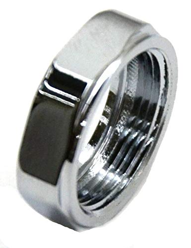 Image of GG Grand General 67120 Chrome Starter Button Face Nut for Peterbilt 370 & 359 Series