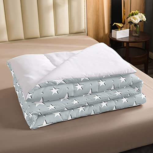 Miniatura 3 de Loussiesd Juego De Edredón De Estrellas Para Niños Juego De Ropa De Cama Galaxia Espacio Edredón Acolchado Suave De Plumón Tamaño King