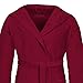 Produktbild Vossen Damen & Herren Bademantel Texas Rubin, m