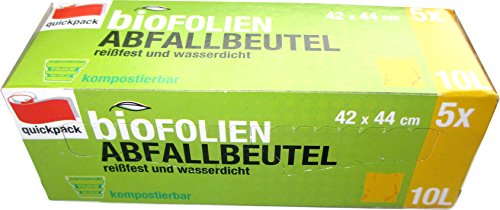 Compost Ier Bare Bio sacs poubelle sacs poubelle de/biofolien/10 x 10 L