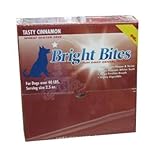 Bright Bites Daily Dental Dog Treats, Tasty Cinnamon, Large, 5 Pound Box