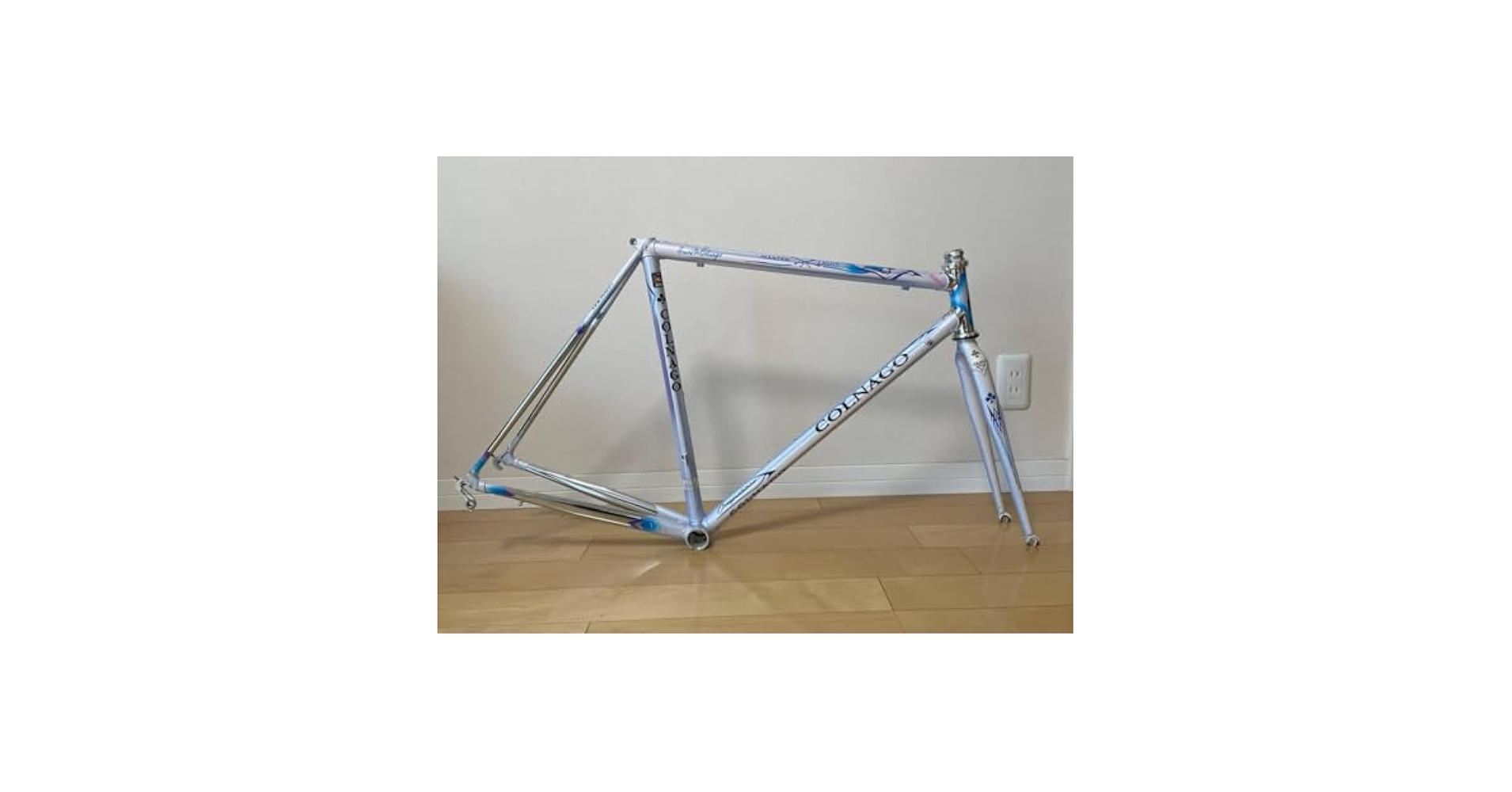 未使用品コルナゴマスターXライトアートデコクロモリフレーム53サイズ COLNAGO 2012 ROADBIKE・ROADRACER MASTER X-LIGHT FRAMESET